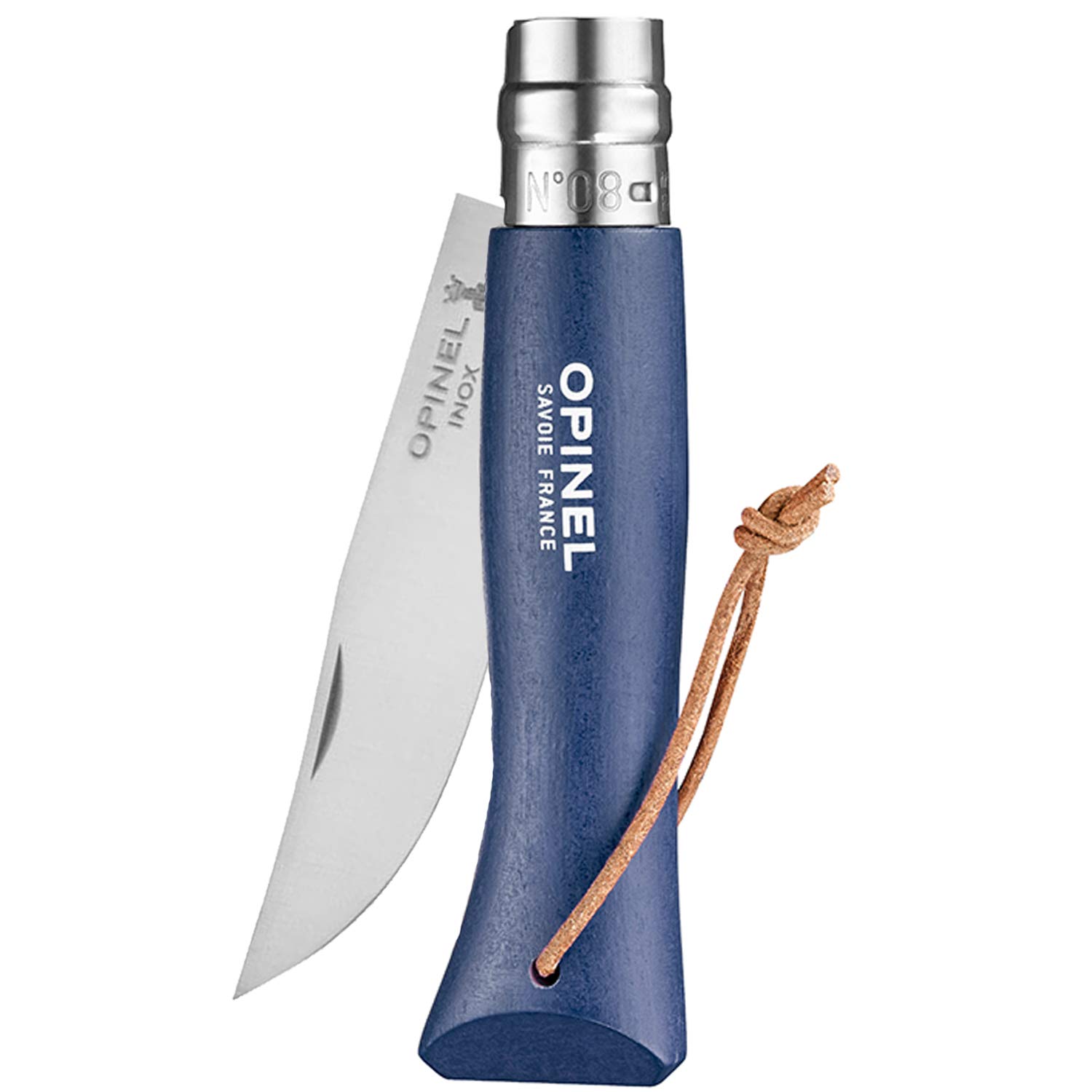 opinel-colorama-series-no-8-stainless-steel-folding-pocket-knife-with-painted-ho image 3