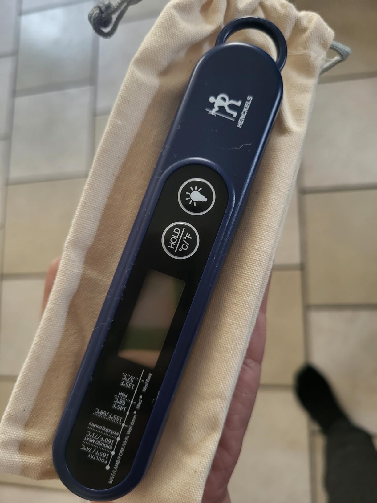 Great thermometer, but battery life could be better
