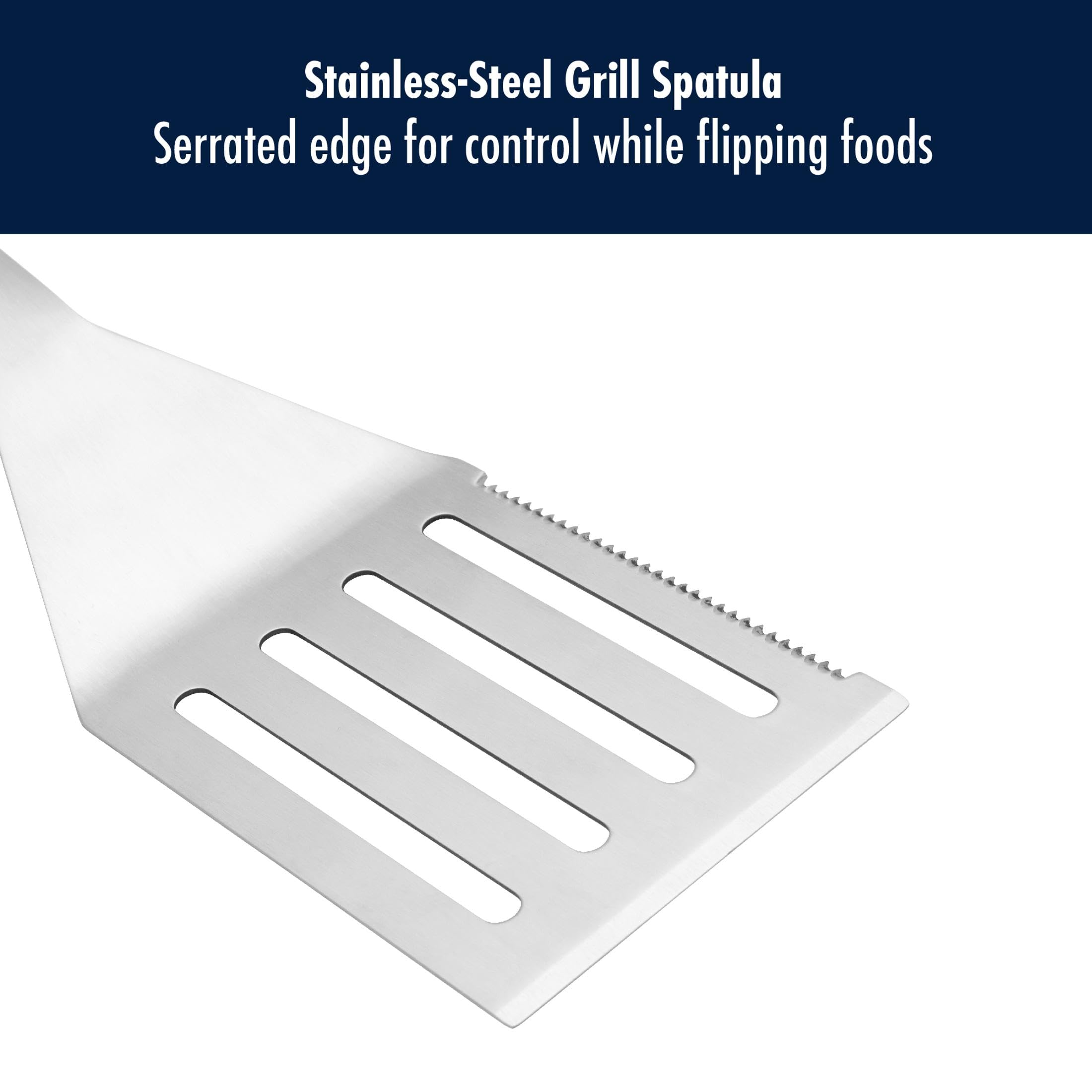 miyabi-henckels-bbq-grill-spatula-heavy-duty-stainless-steel-slotted-turner-with image 4
