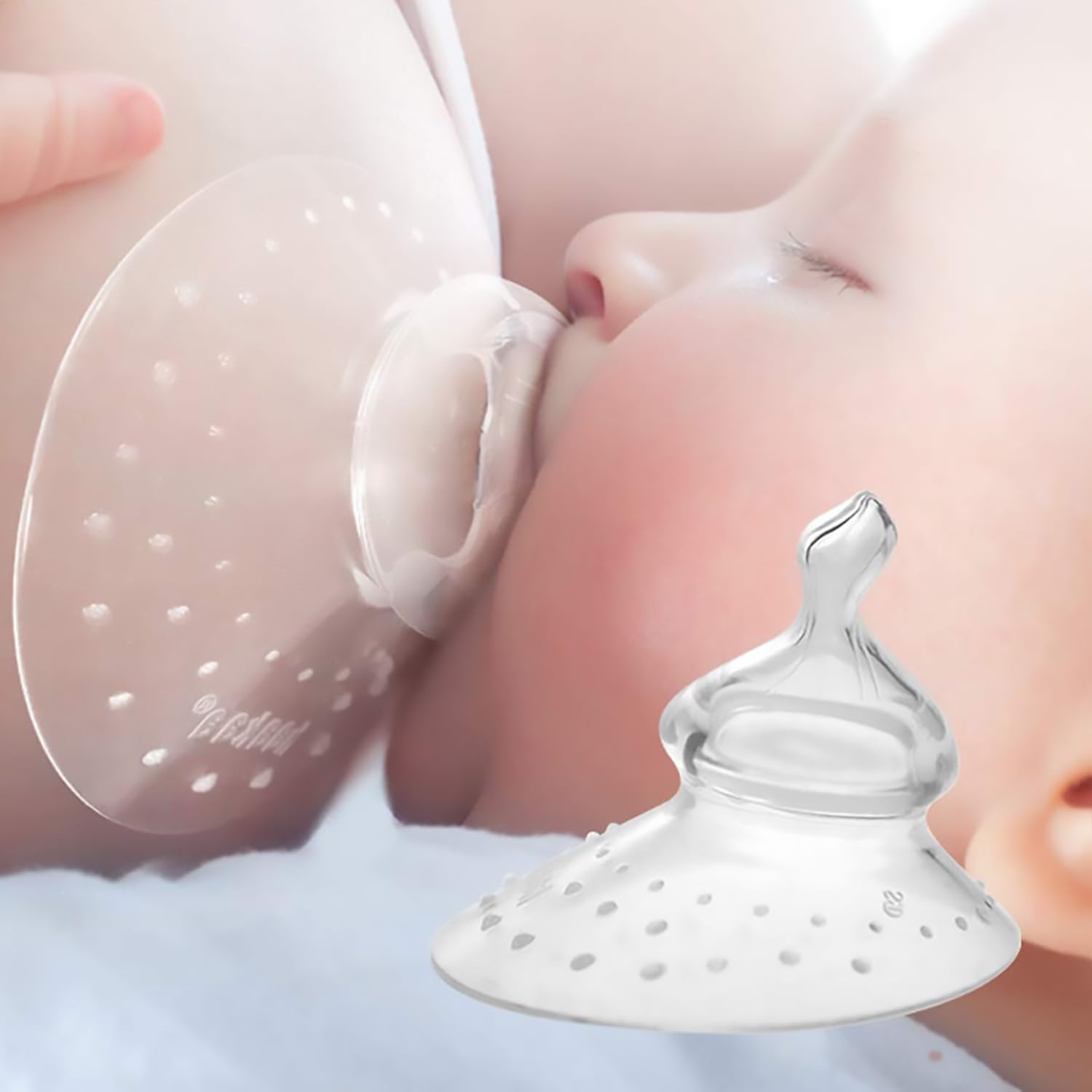haakaa-original-extra-soft-flexible-silicone-nipple-shields-for-nursing-1pc image 3