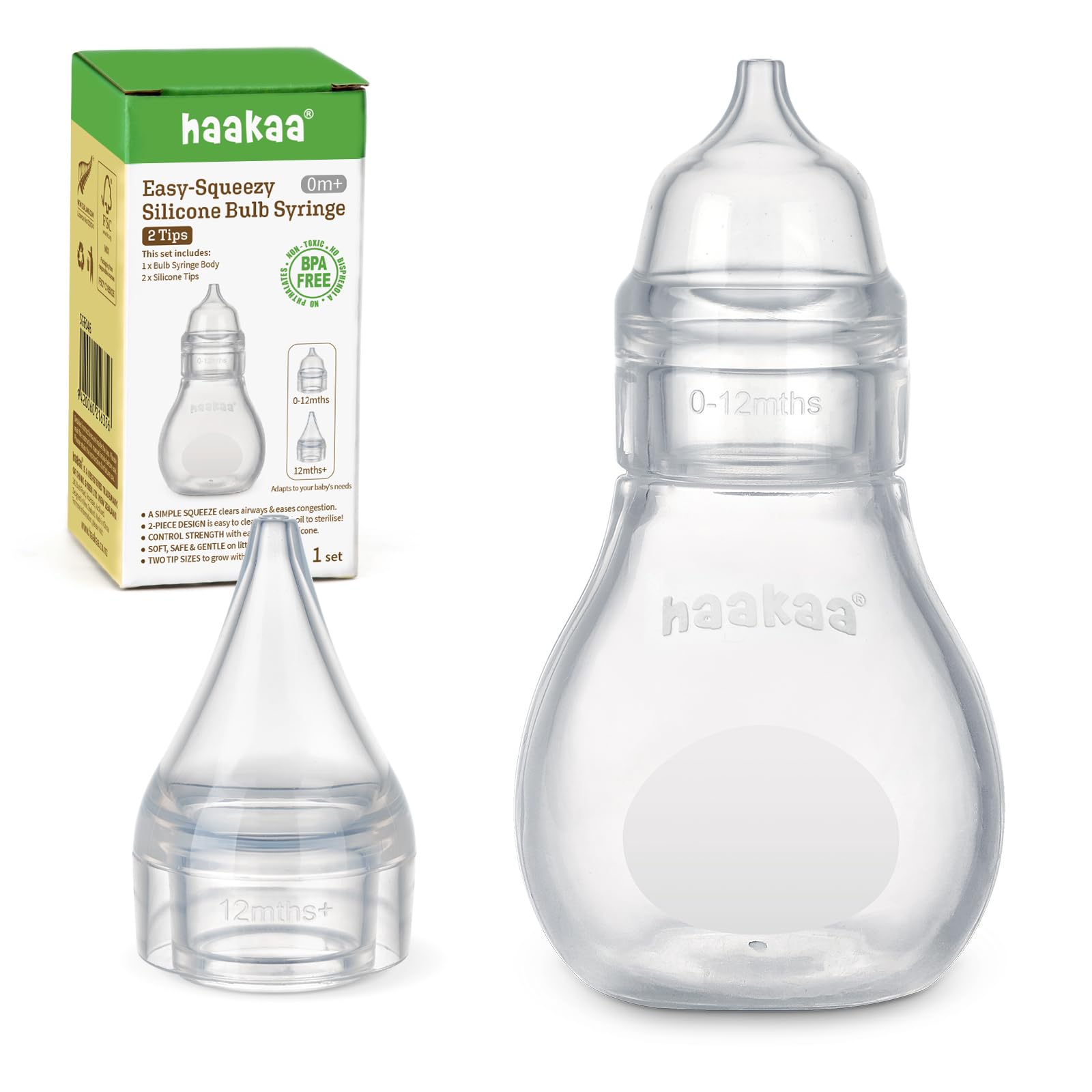 haakaa-silicone-baby-nasal-aspirator-nose-bulb-syringe-easy-squeezy-baby-nose-cl image 8