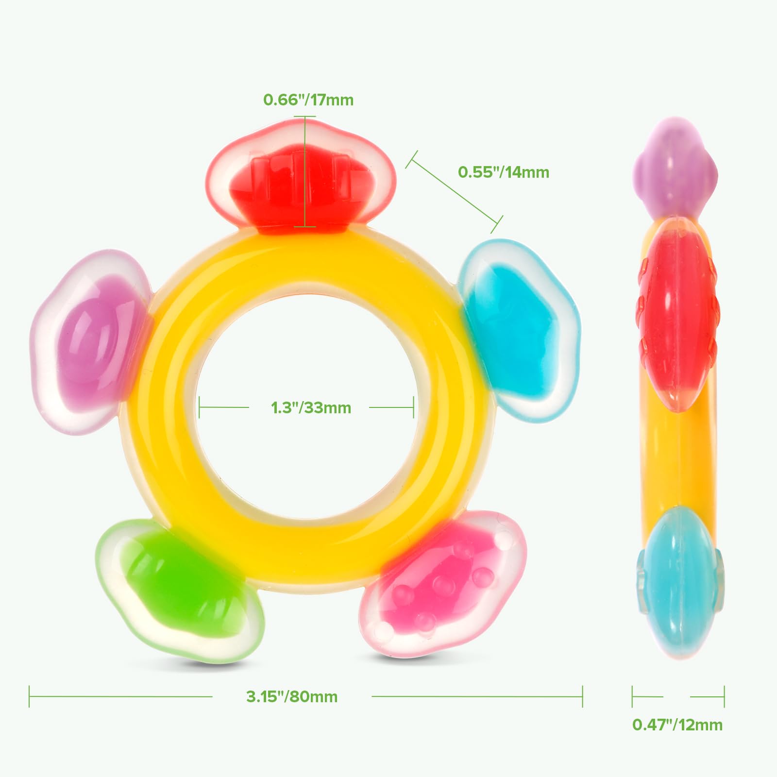 haakaa-silicone-ferris-wheel-teether-freezer-teething-toy-for-babies-3-months-bp image 8