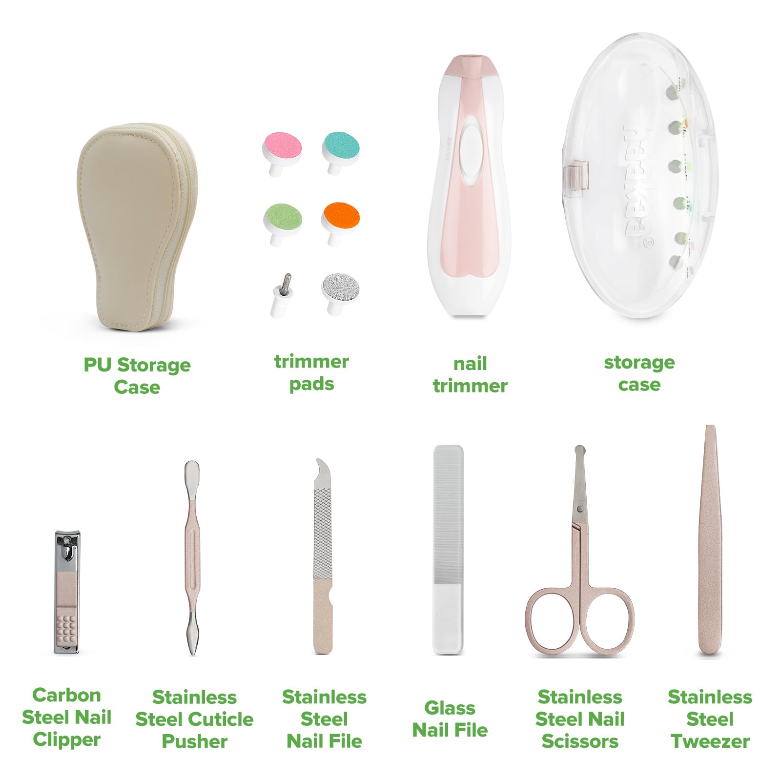haakaa-electric-nail-care-set-pear-fect-manicure-kit-shell-pink image 6