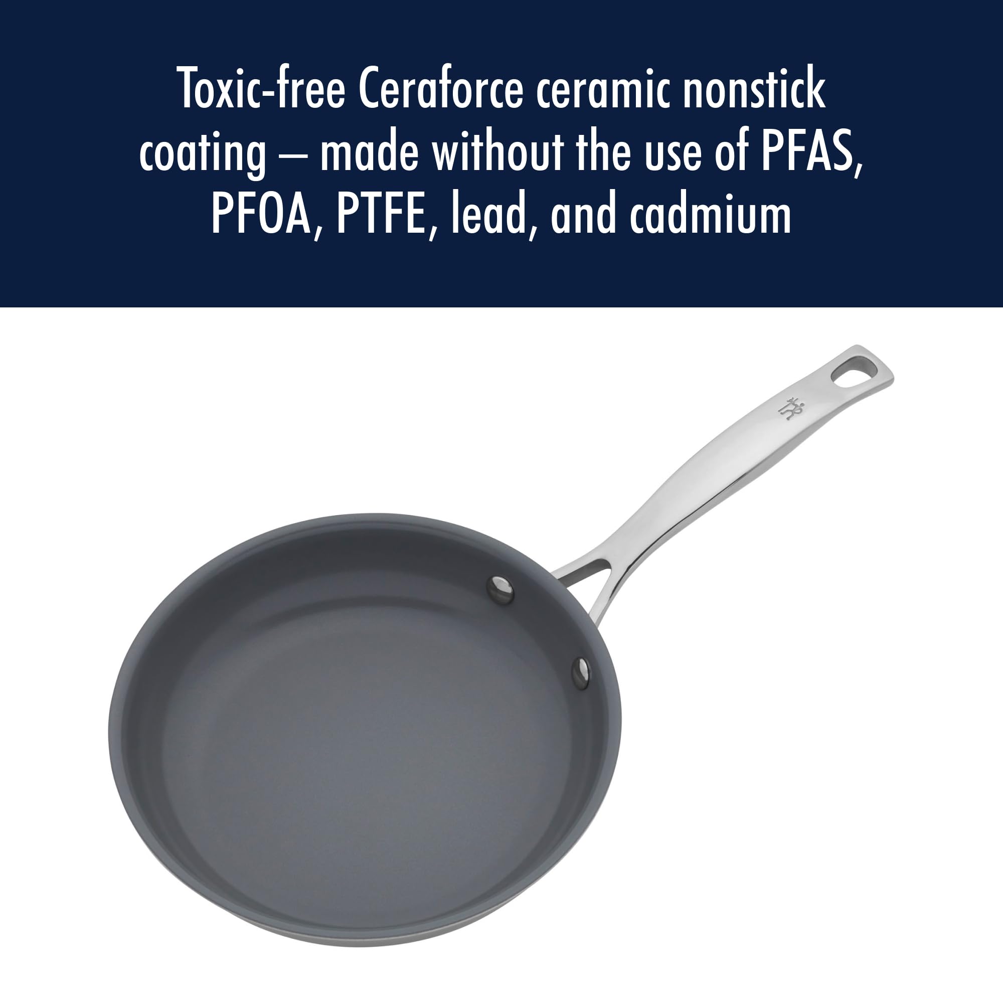 henckels-clad-h3-2-piece-stainless-steel-ceramic-nonstick-fry-pan-set-10-12 image 4