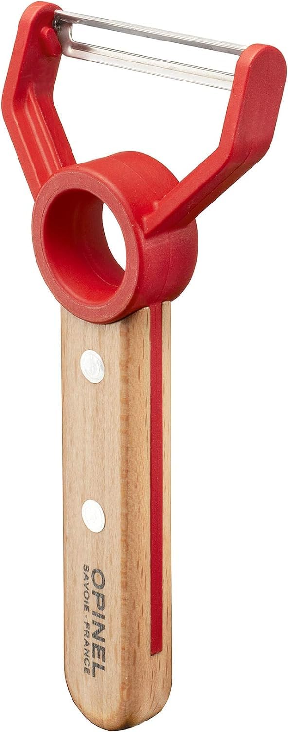 opinel-le-petit-chef-3-piece-kids-kitchen-set-chef-knife-finger-guard-peeler-mad image 4