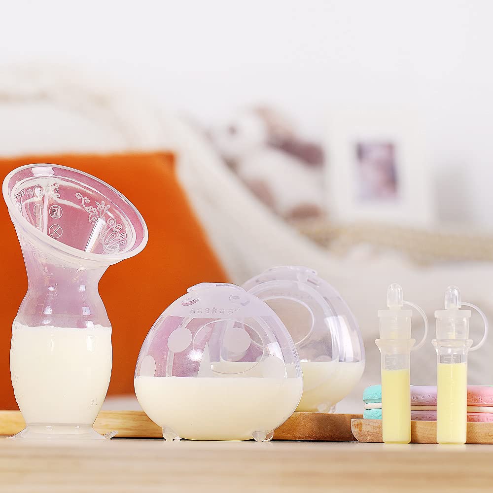 haakaa-manual-breast-pump-ladybug-breast-milk-collector-colostrum-collector-set- image 4
