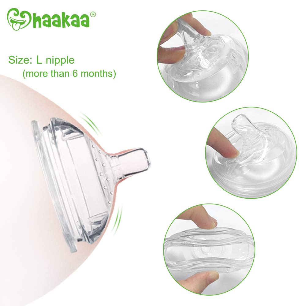 haakaa-manual-breast-pump-gen-3-8oz-250ml-food-grade-silicone-multi-functional-s image 6