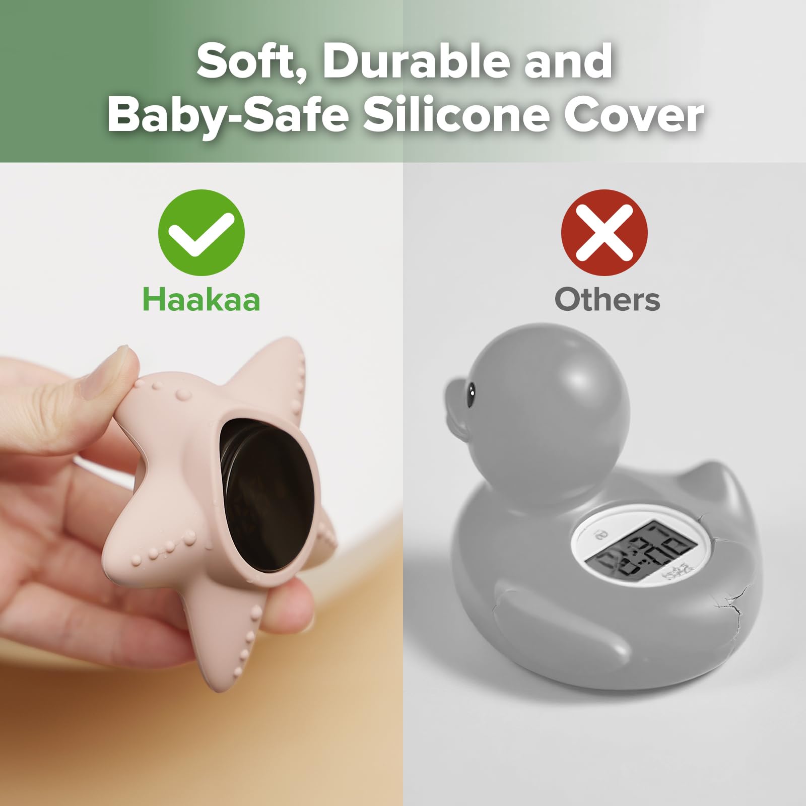 haakaa-silicone-baby-bath-thermometer-starfish-floating-water-temperature-thermo image 7
