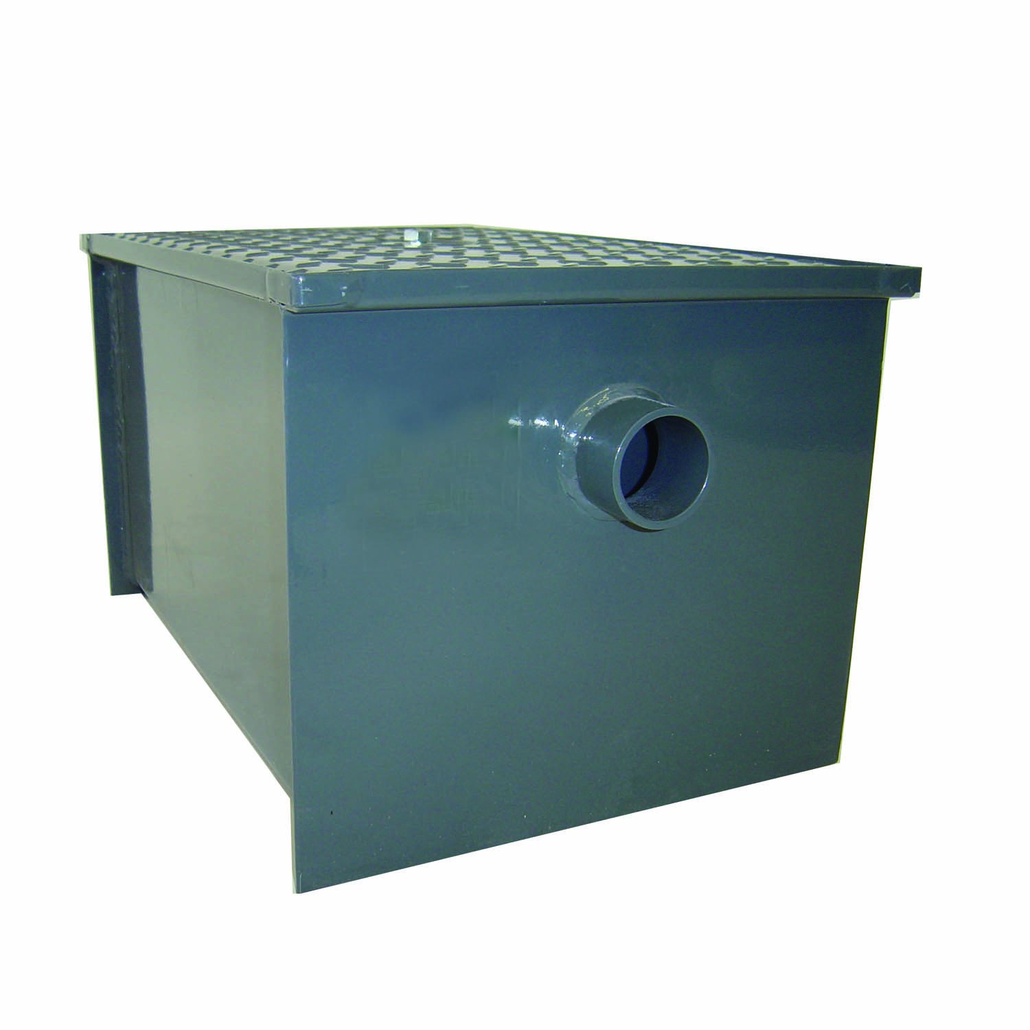 john-boos-gt-8-carbon-steel-grease-interceptor-8-lb-grease-capacity image 2