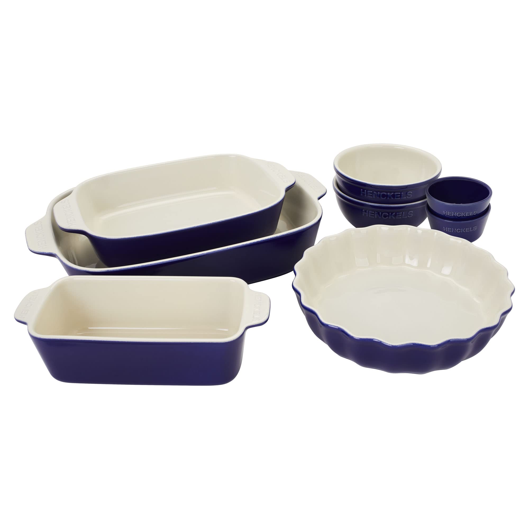 henckels-ceramic-8-piece-mixed-bakeware-set-dark-blue image 1