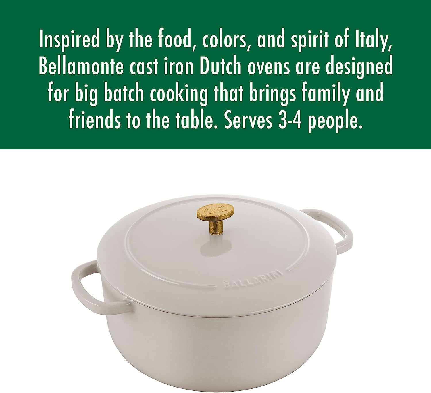 ballarini-bellamonte-cast-iron-dutch-oven-with-lid-4-25qt-crema-white-enameled-c image 2
