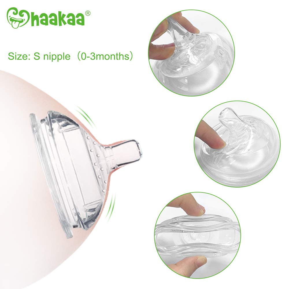 haakaa-gen-3-manual-breast-pump-milk-collector-5-4oz-160ml-multi-functional-feed image 7
