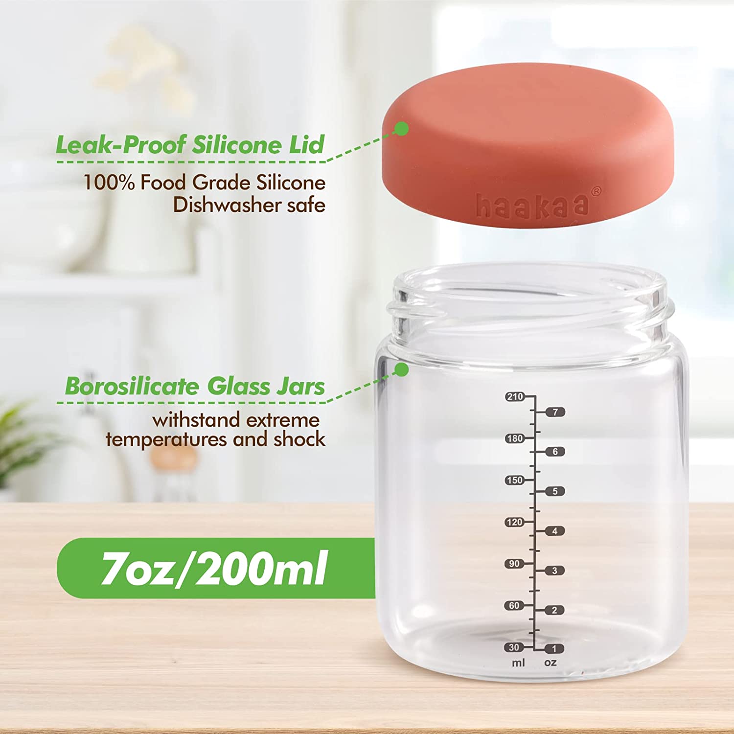 haakaa-sealed-glass-storage-jar-set-4-x-4oz-2-x-7oz image 3