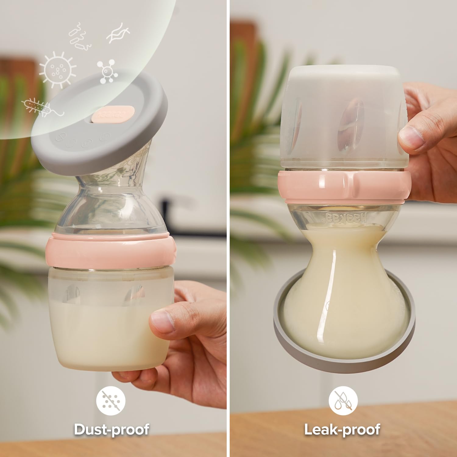 haakaa-gen-3-manual-breast-pump-5-4oz-160ml-silicone-milk-collector-with-silicon image 4
