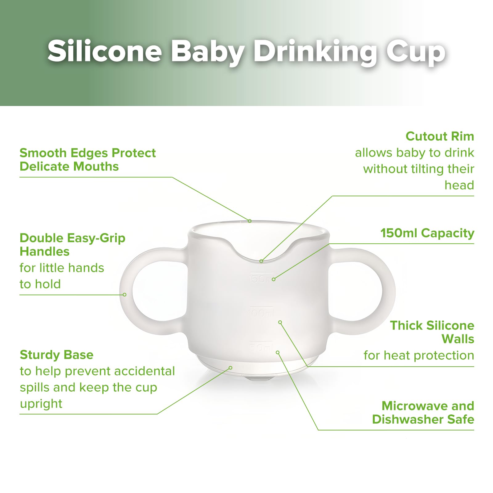 haakaa-silicone-toddler-cup-bpa-free-drop-proof-training-cup-for-baby-6-months-5 image 4
