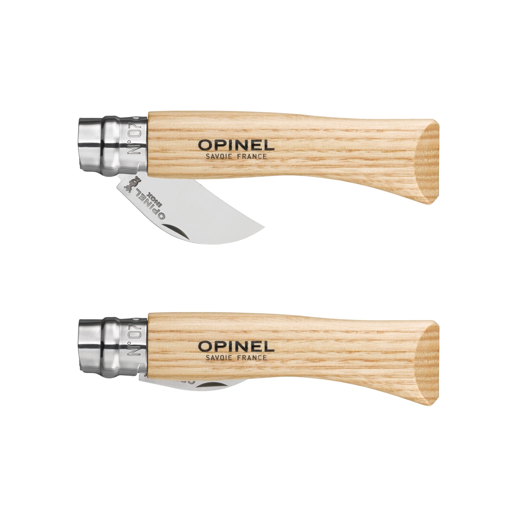 opinel-no-07-stainless-steel-folding-knife-with-chestnut-wood-handle-scoring-kni image 2