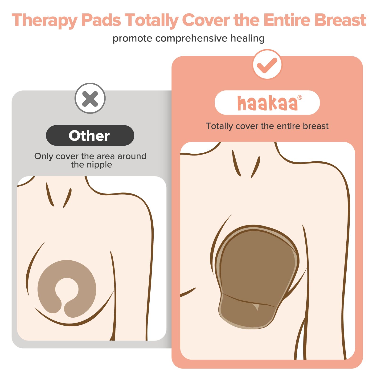 haakaa-breast-therapy-packs-2-pack-grey-hot-cold-compresses-for-breastfeeding image 2