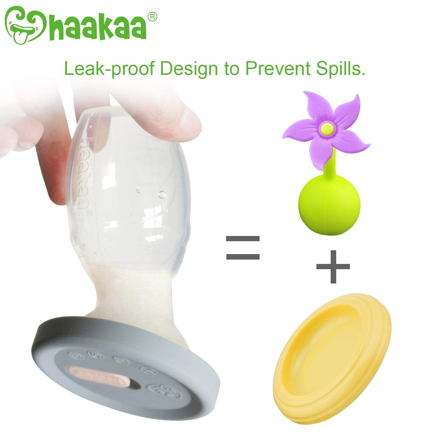 haakaa-manual-breast-pump-with-lid-and-collector-100-food-grade-silicone-4oz-100 image 7