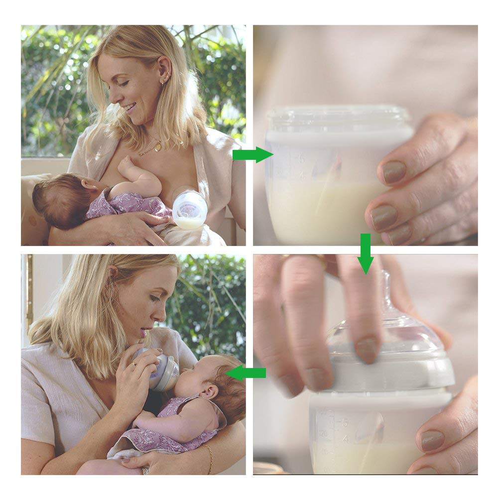 haakaa-gen-3-manual-breast-pump-milk-collector-5-4oz-160ml-multi-functional-feed image 5