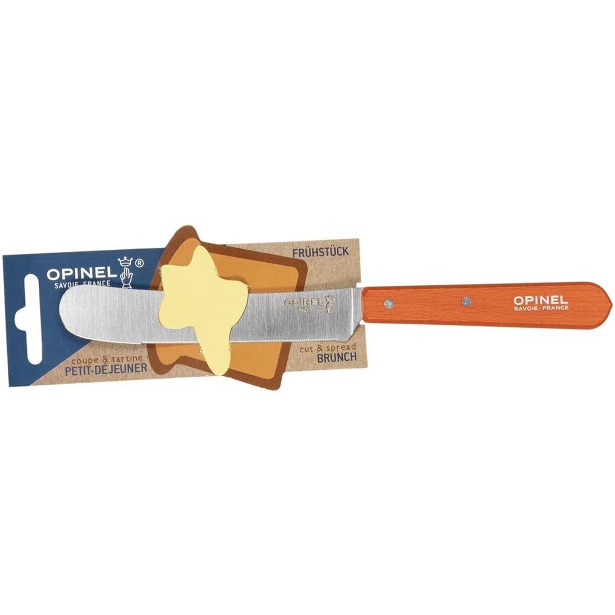 opinel-brunch-knife-micro-serrated-spreading-breakfast-knife-orange image 7