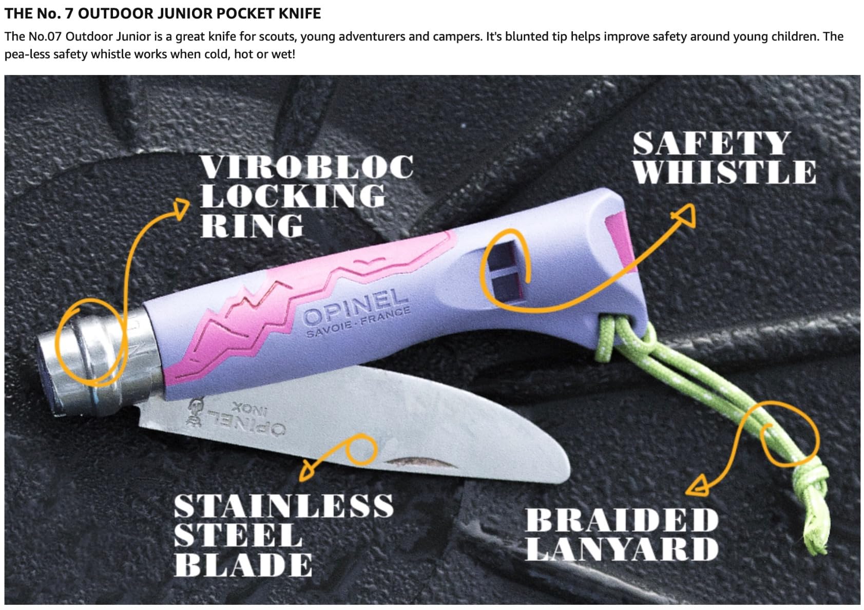 Okay, but the lock is hard to open