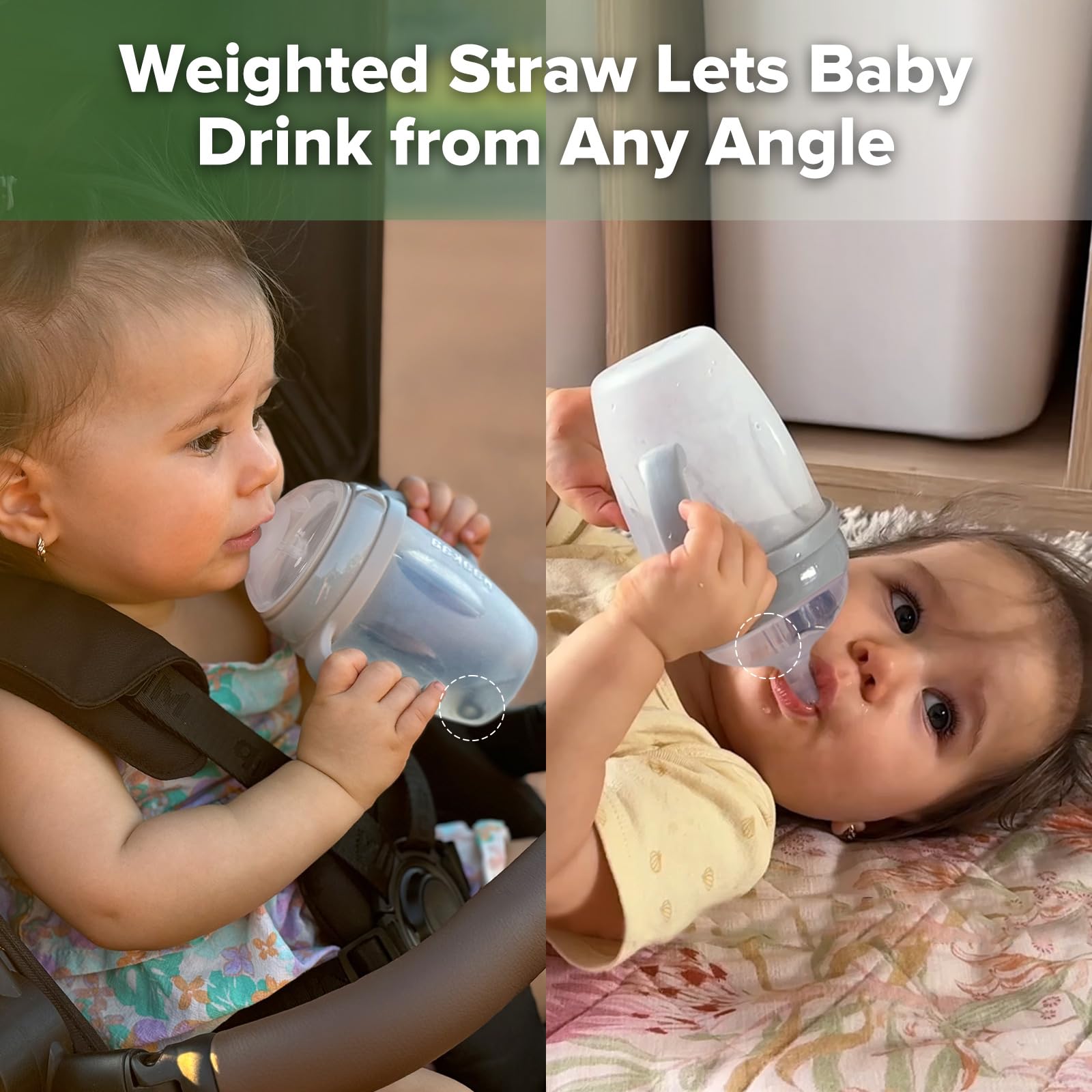 haakaa-weighted-straw-sippy-cup-for-6-month-old-8oz-250ml-silicone-baby-straw-cu image 3