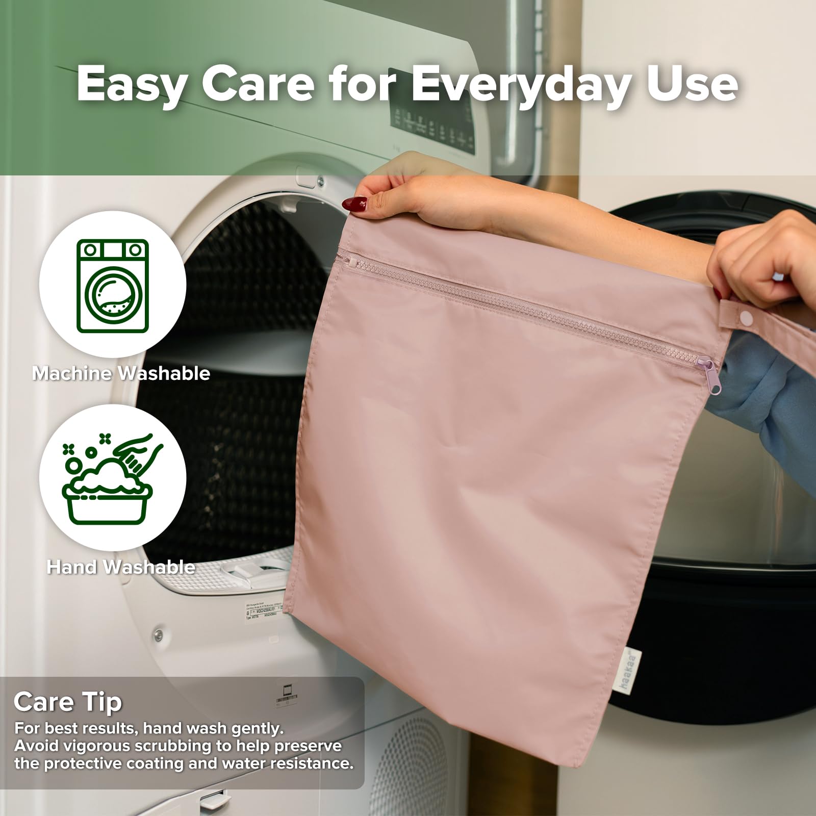 haakaa-waterproof-wet-bags-for-baby-wet-dry-bags-for-cloth-diaper-swimsuit-trave image 8
