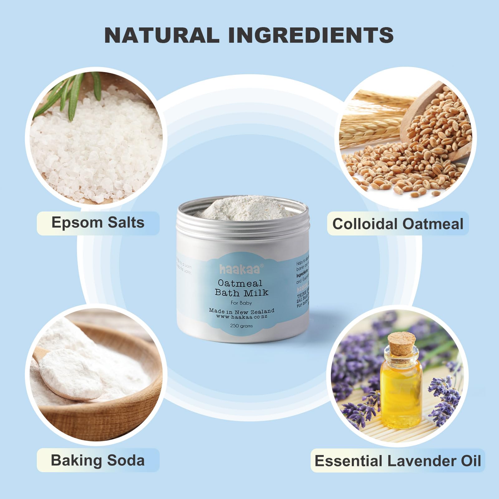 haakaa-oatmeal-baby-bath-milk-natural-colloidal-oatmeal-hypoallergenic-250g image 3