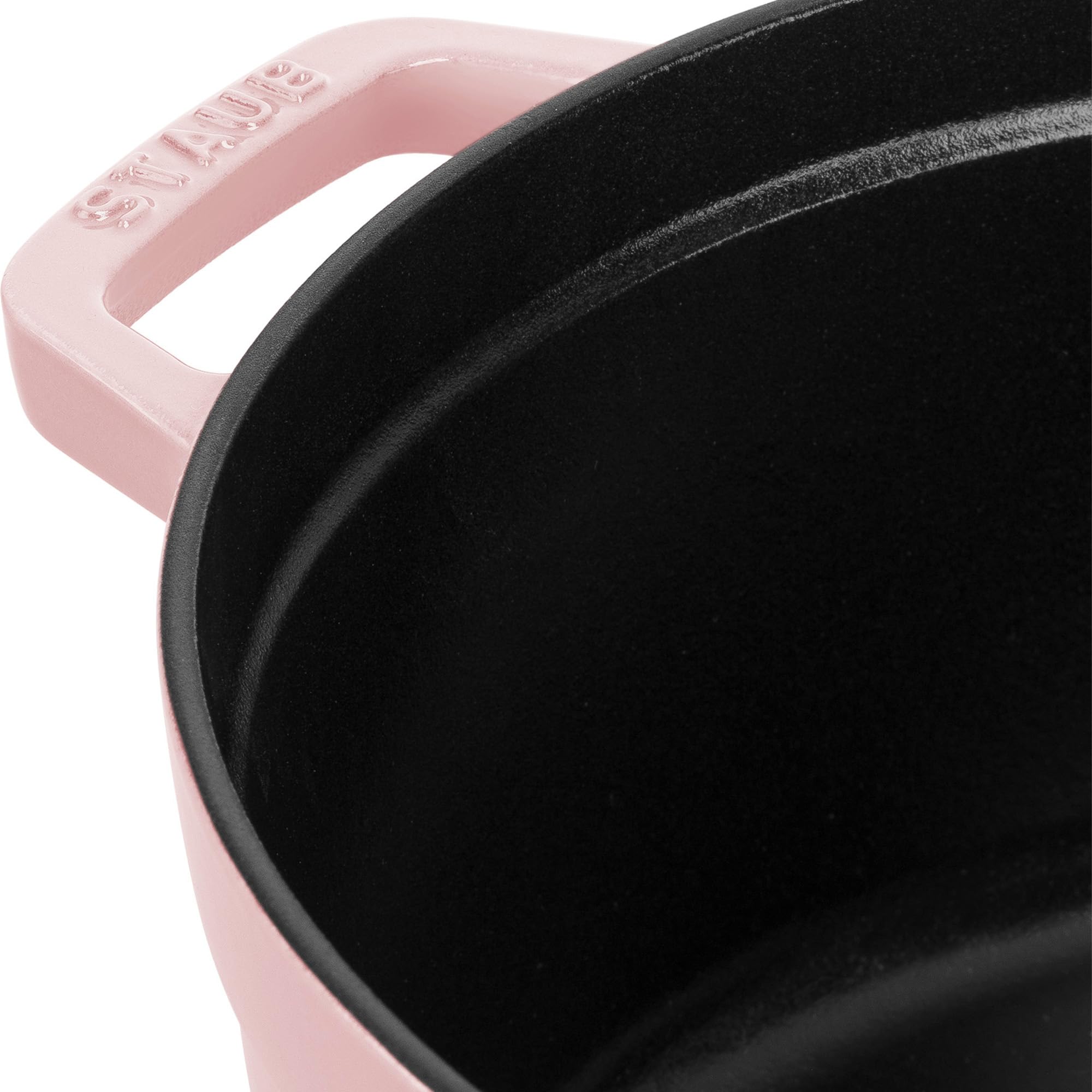 staub-cast-iron-round-cocotte-7-quart-peony-pink-dutch-oven image 8