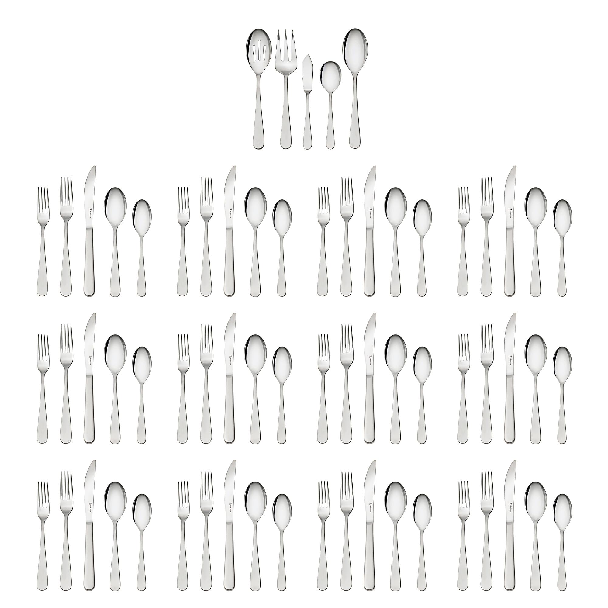 henckels-lucena-65-piece-18-10-stainless-steel-flatware-set image 5