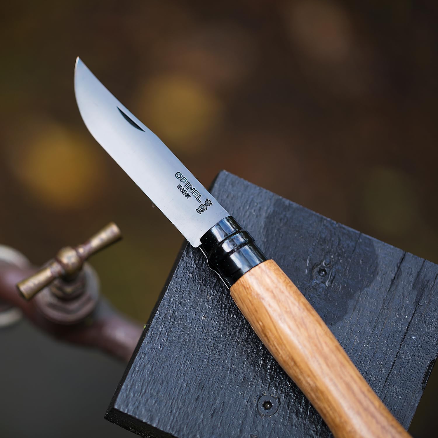 opinel-no-08-stainless-steel-folding-pocket-knife-black-oak-handle-virobloc-safe image 8
