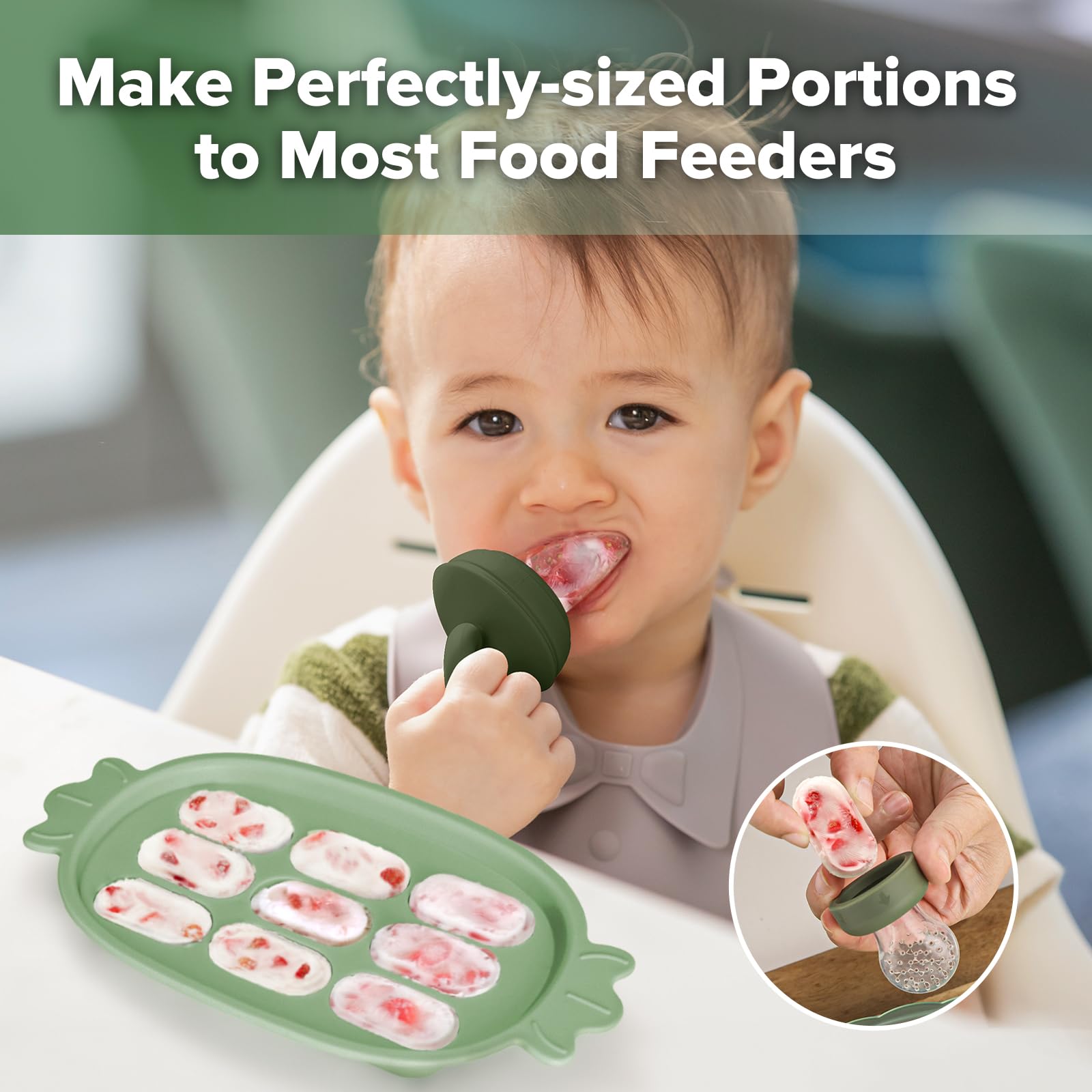 haakaa-baby-popsicle-mold-silicone-freezer-tray-for-breastmilk-and-purees image 2