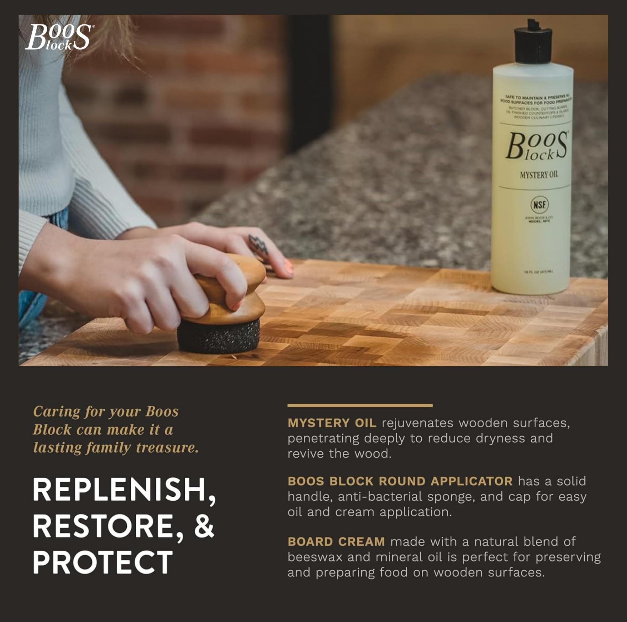 john-boos-mysb-mystery-butcher-block-oil-16oz-bottle-food-safe-wood-conditioner image 5