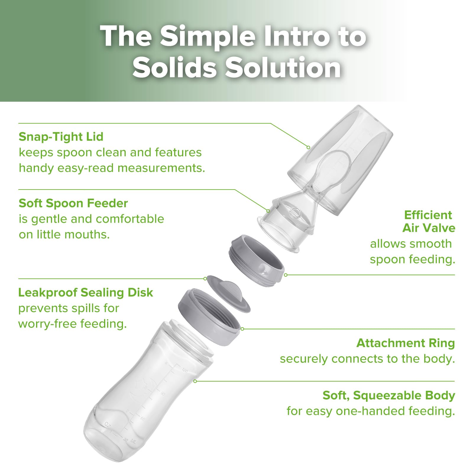 haakaa-silicone-baby-food-dispensing-spoon-feeder-4oz-squeeze-feeder-for-purees- image 4