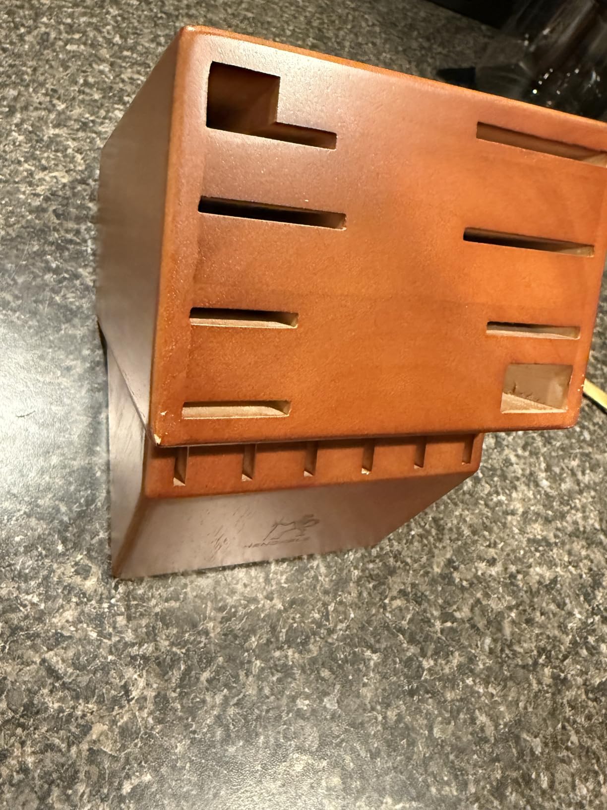 One knife arrived chipped