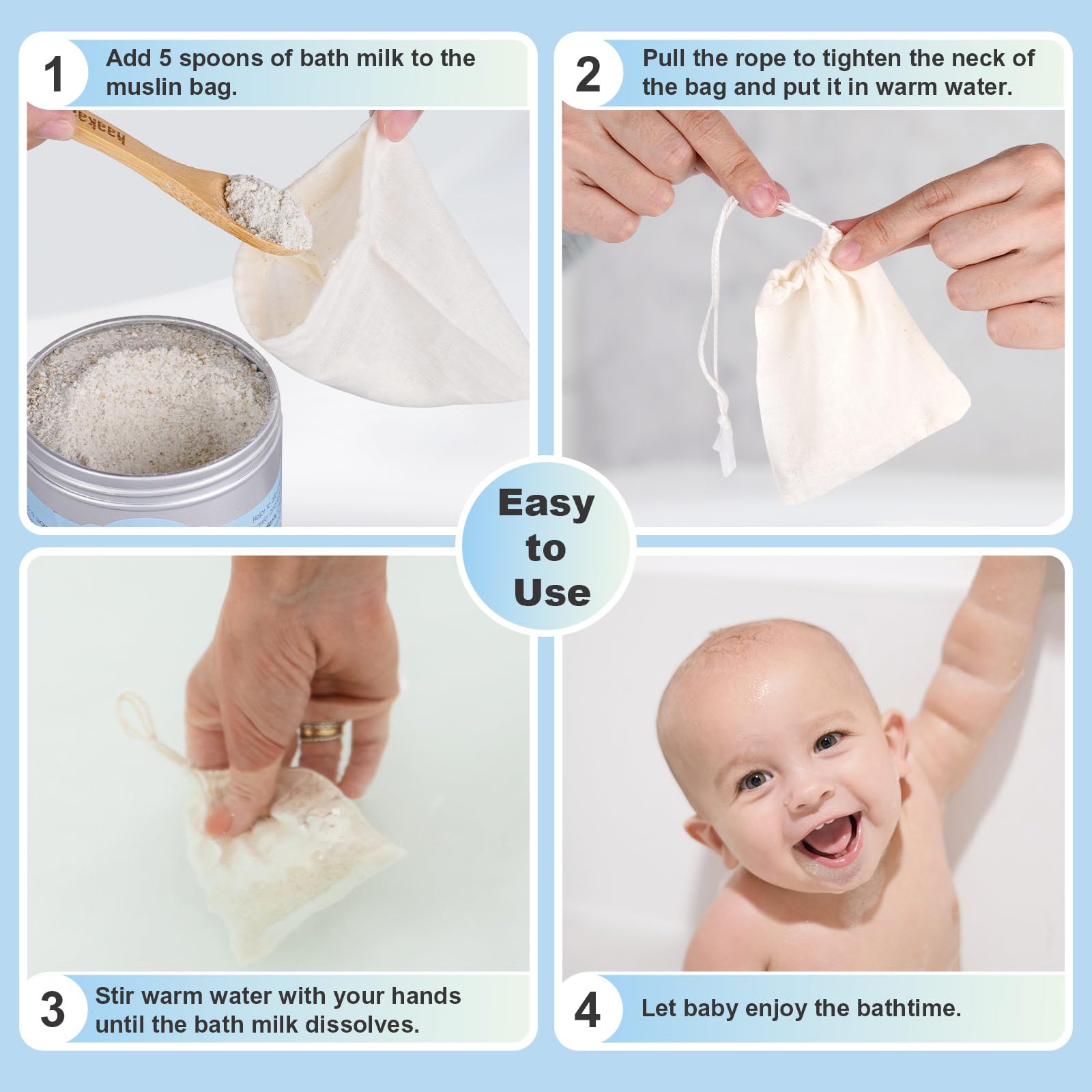 haakaa-oatmeal-baby-bath-milk-natural-colloidal-oatmeal-hypoallergenic-250g image 6