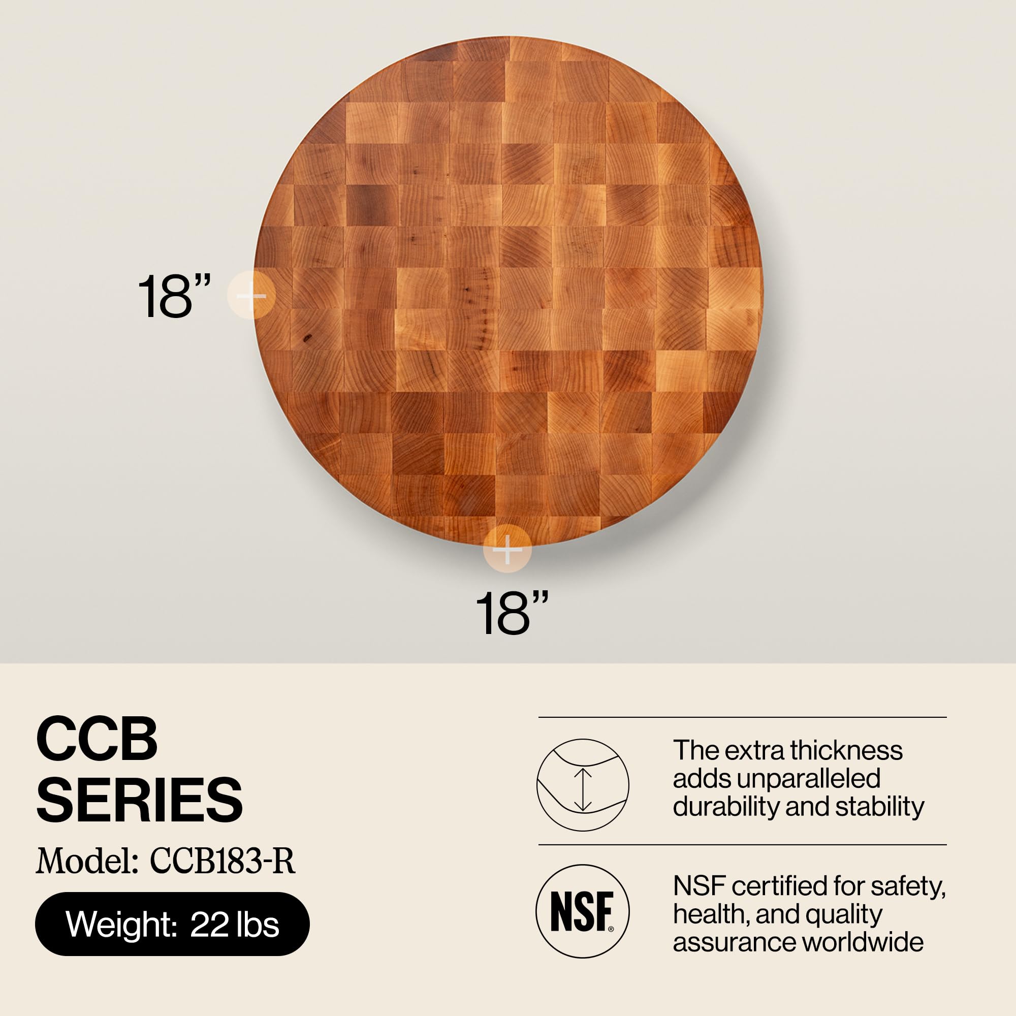 john-boos-ccb-series-round-wooden-maple-cutting-board-18-x18-x3-end-grain-made-i image 2