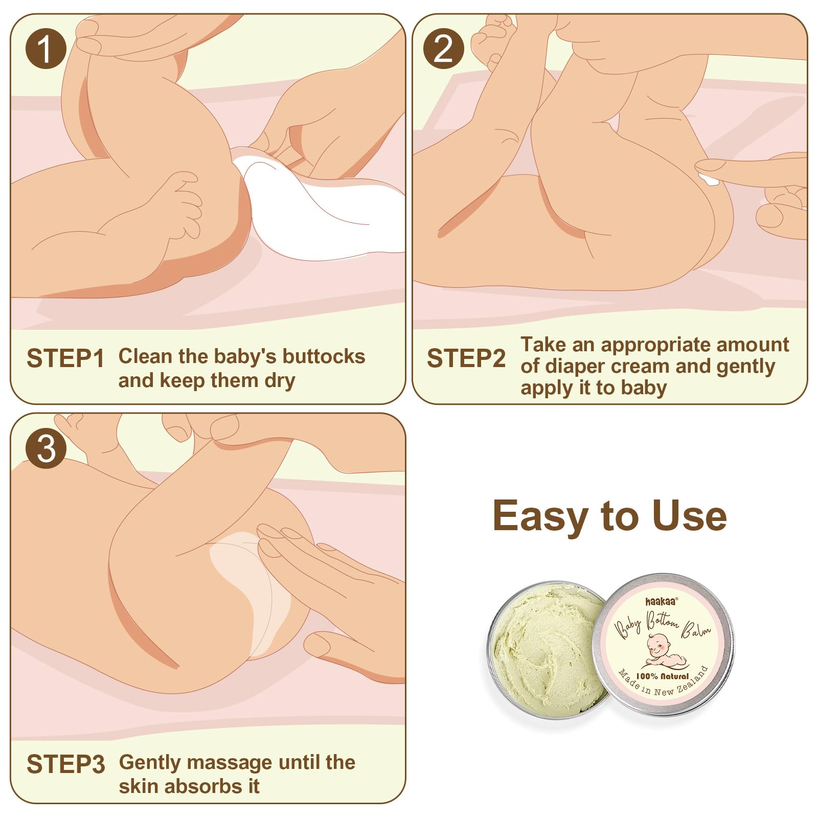 haakaa-baby-diaper-rash-cream-natural-soothing-made-in-new-zealand-1-76-oz image 6