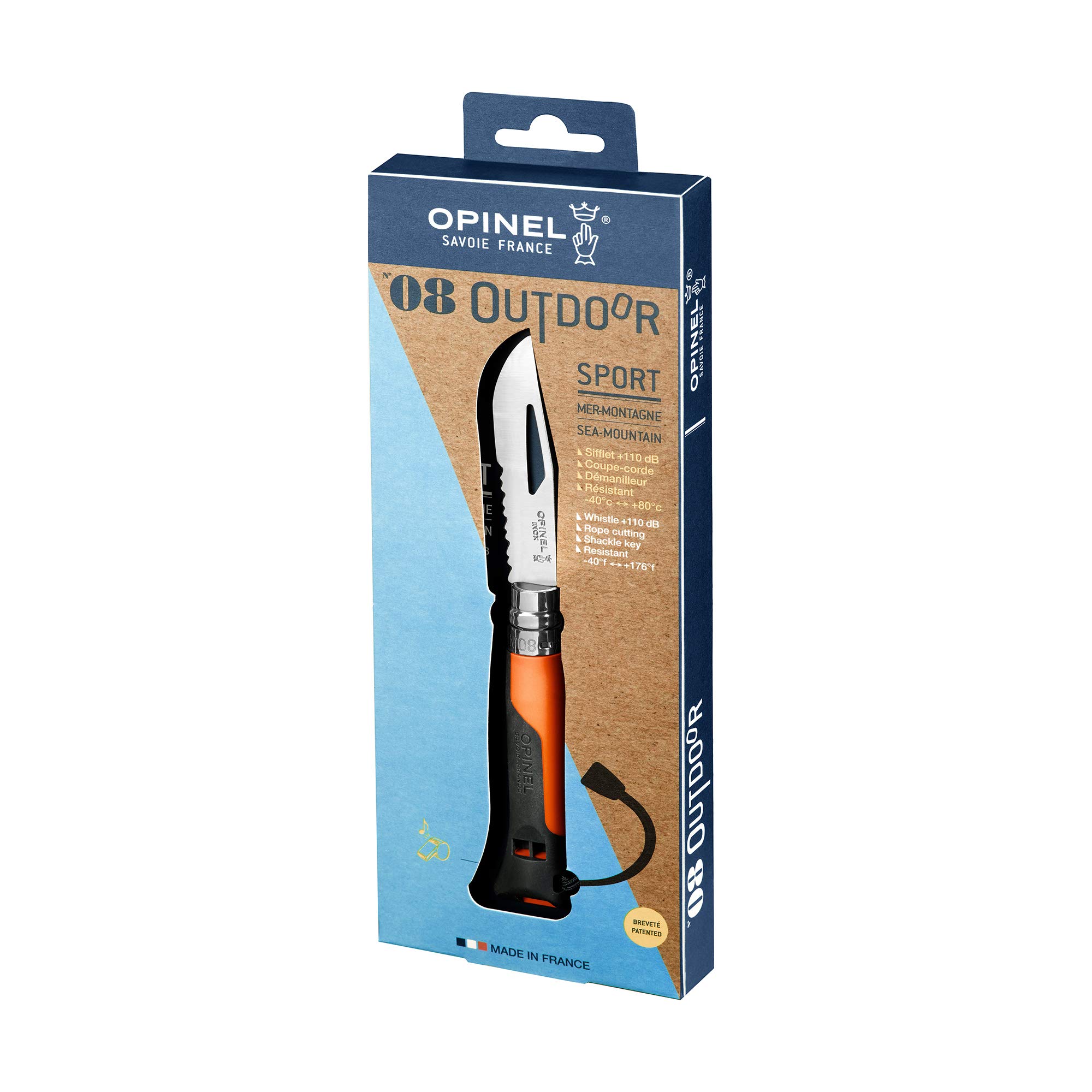 opinel-no-08-outdoor-folding-knife-with-stainless-steel-blade-serrated-edge-and- image 6