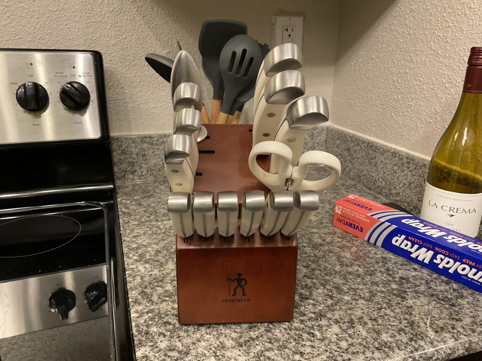 My wife is thrilled