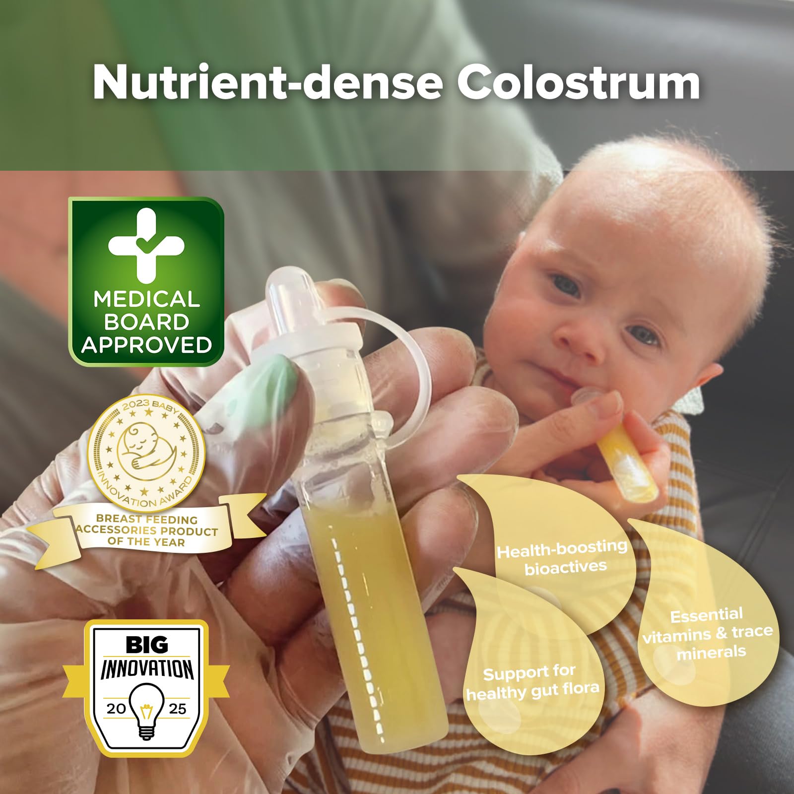 haakaa-original-colostrum-collector-4ml-syringes-2-pack-with-soft-nib image 2