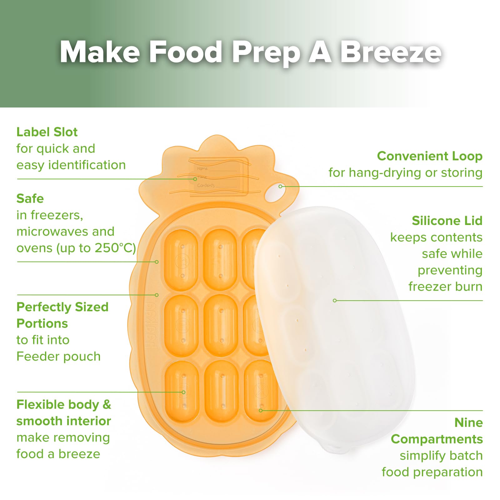 haakaa-silicone-nibble-freezer-tray-breastmilk-popsicle-mold-baby-food-feeder-tr image 4