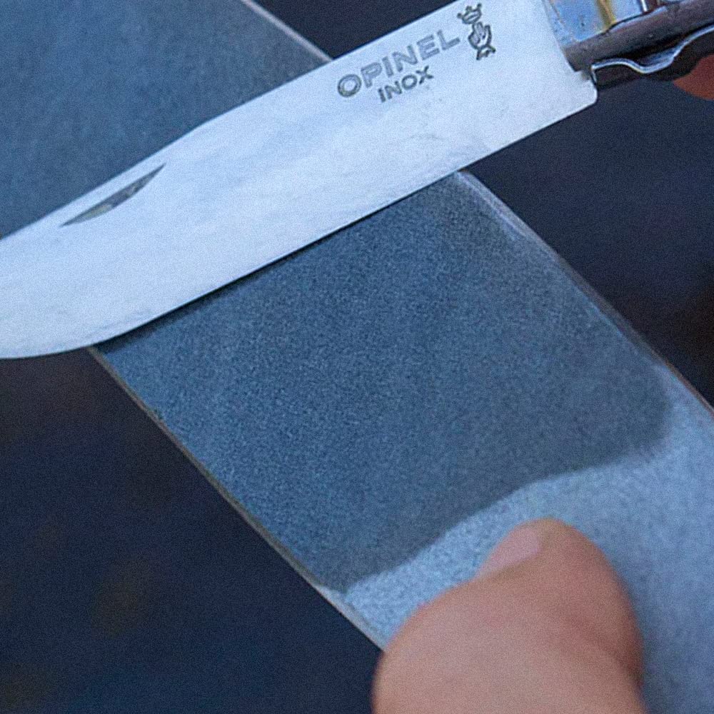 opinel-natural-lombardi-sharpening-stone-10cm-portable-pocket-knife-sharpener-fr image 5