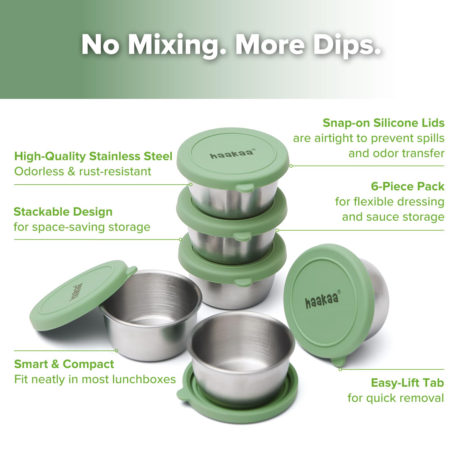 haakaa-6-pack-small-salad-dressing-containers-to-go-1-18oz-35ml-reusable-stainle image 4