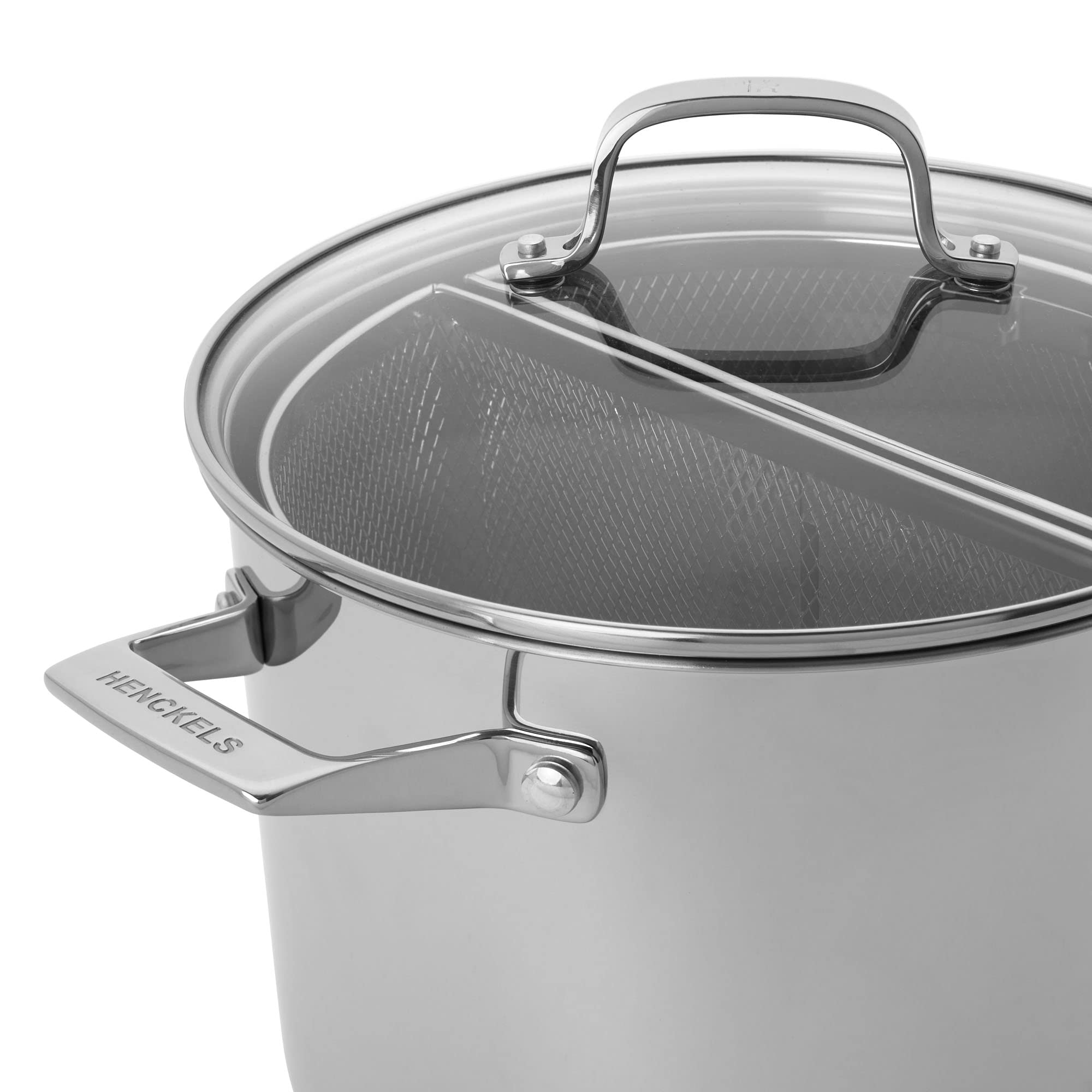 henckels-specialties-8-5-qt-pasta-pot-with-lid-and-strainers-stainless-steel image 4