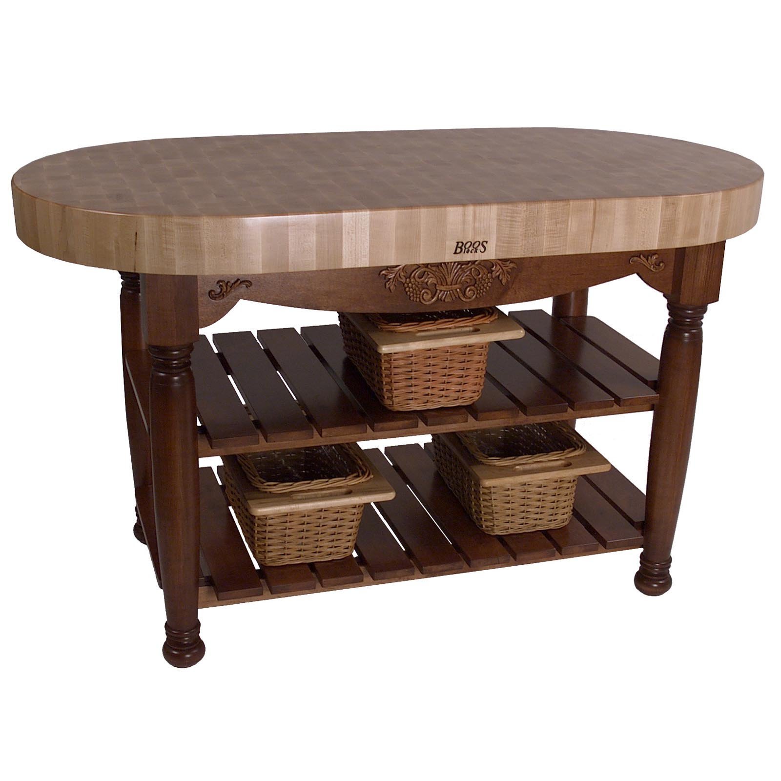 john-boos-american-heritage-harvest-kitchen-island-with-butcher-block-top-60-map image 3
