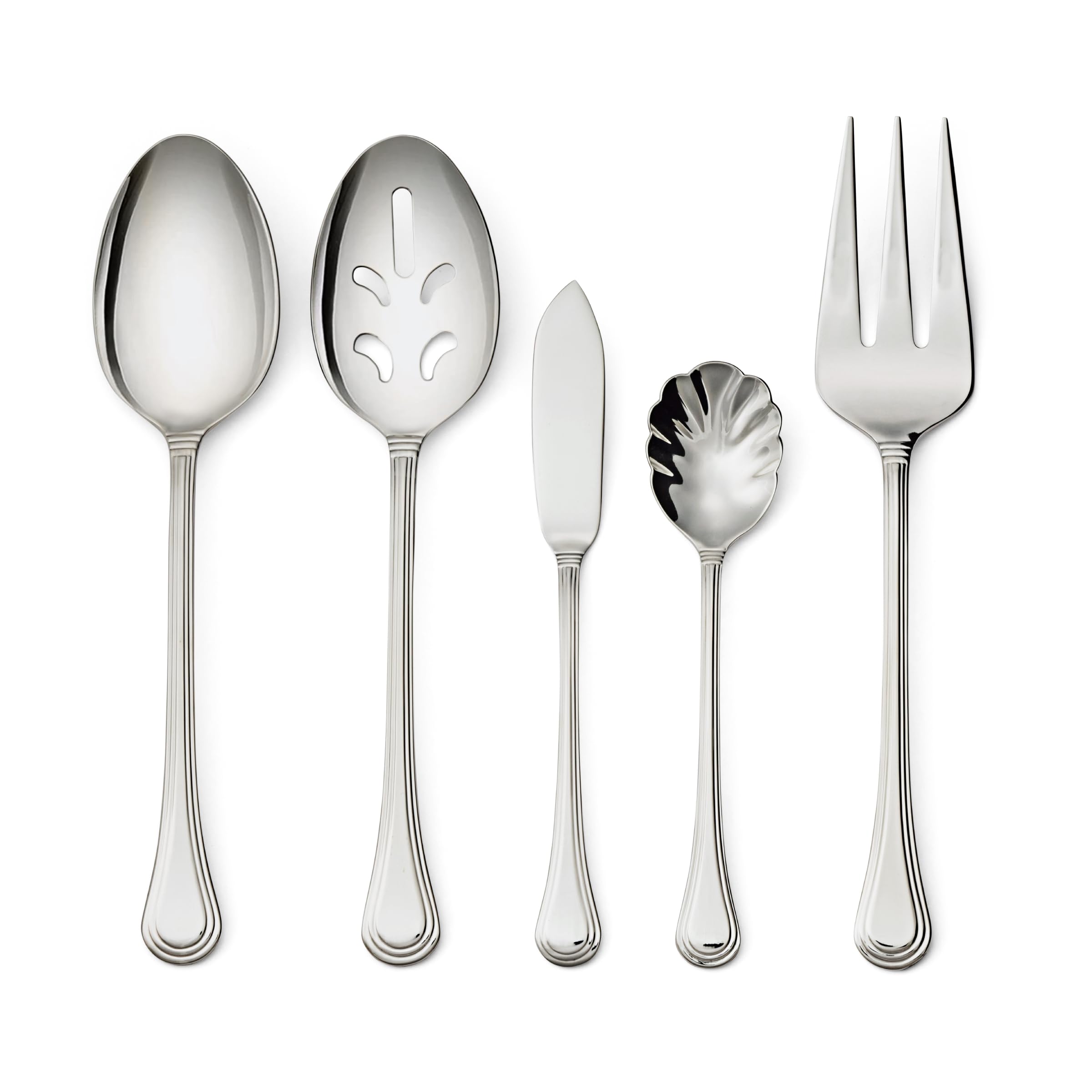 henckels-65-piece-astley-flatware-set-silver-18-10-stainless-steel image 2