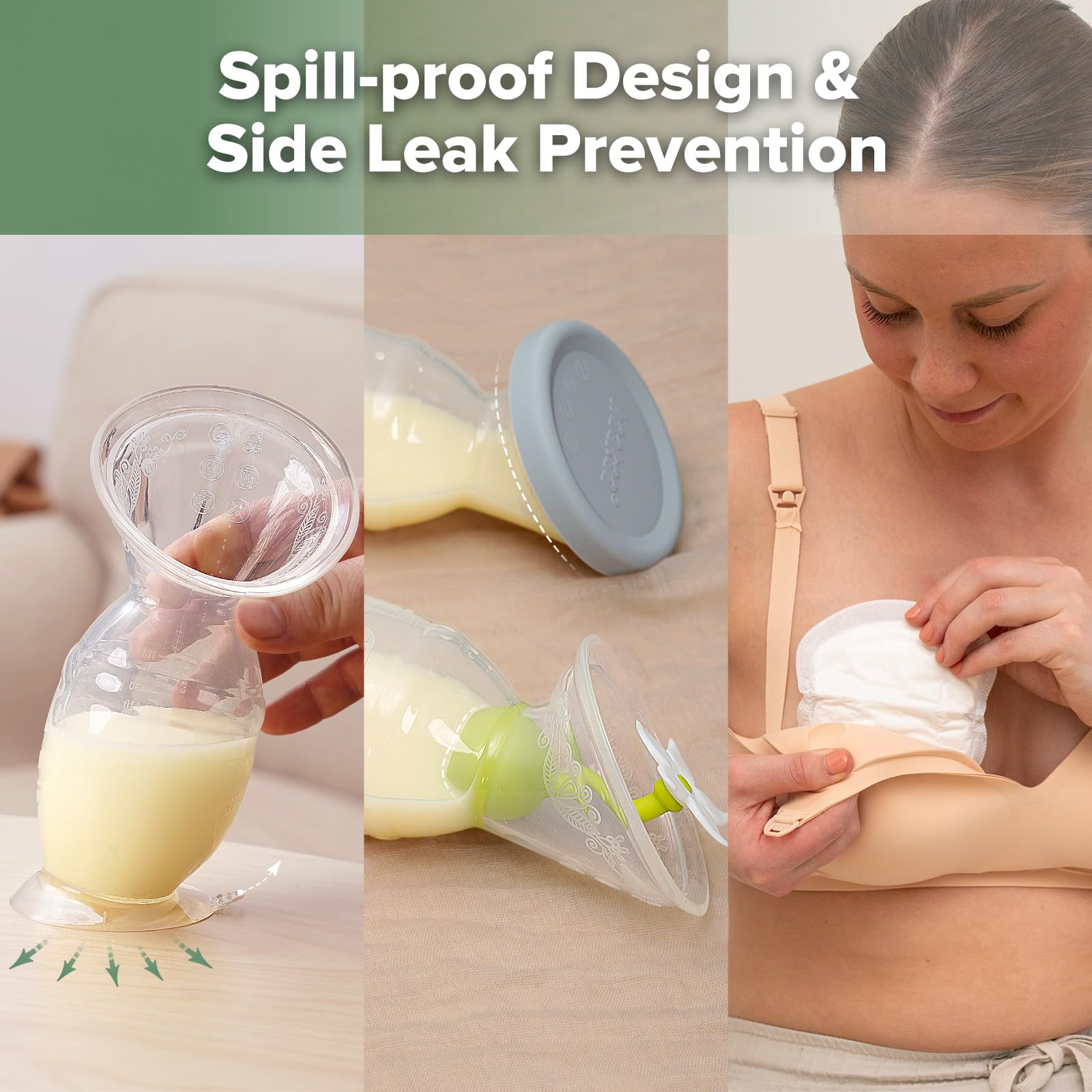 haakaa-new-mum-starter-pack-silicone-manual-breast-pump-5oz-150ml-with-cap-flowe image 7