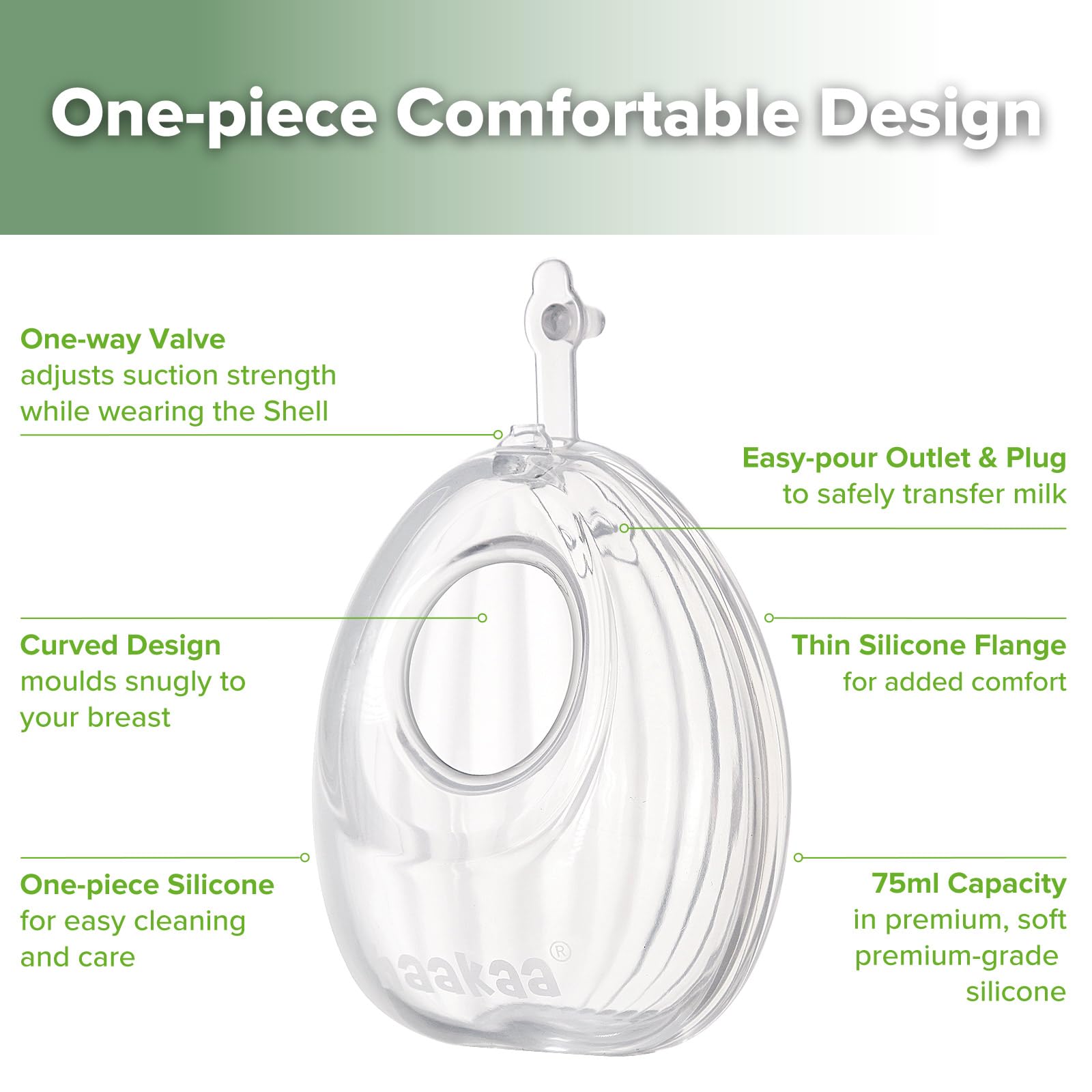 haakaa-wearable-silicone-breast-pump-with-steriliser-bag-2-in-1-hands-free-manua image 5