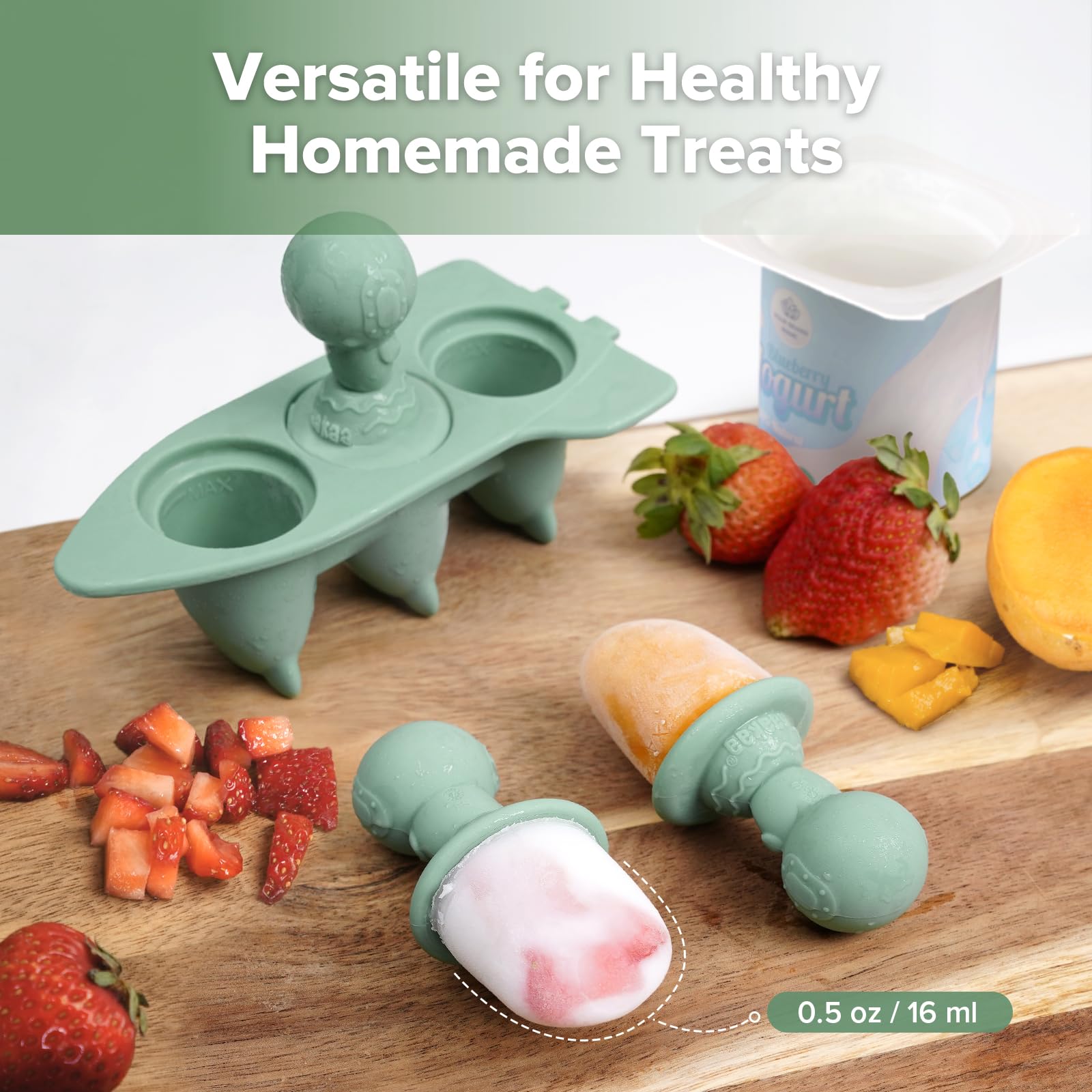haakaa-astronaut-ice-pop-mould-set-mini-silicone-breastmilk-popsicle-molds-with- image 5